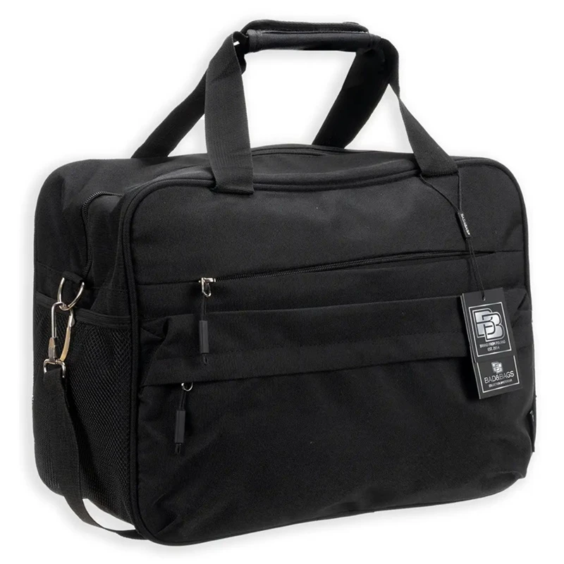 Pevná univerzální cestovní taška pro muže i ženy BAGS BB42 černá