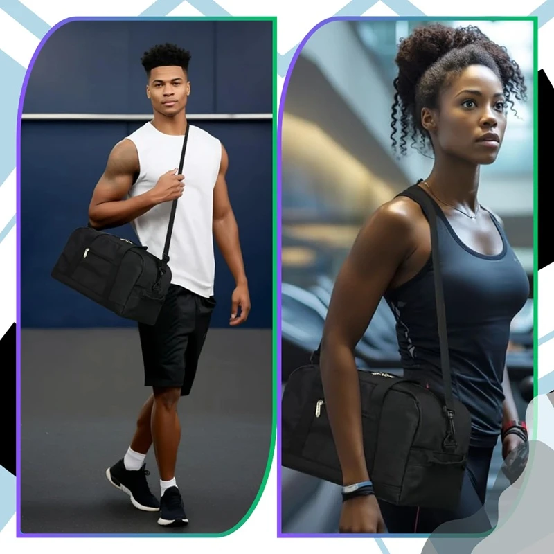 Univerzální cestovní taška přes rameno i do ruky, objem 14 litrů BAGS BB43