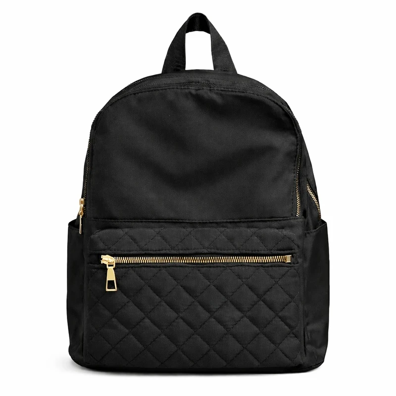 Malý dámský městský batoh RO120B černý