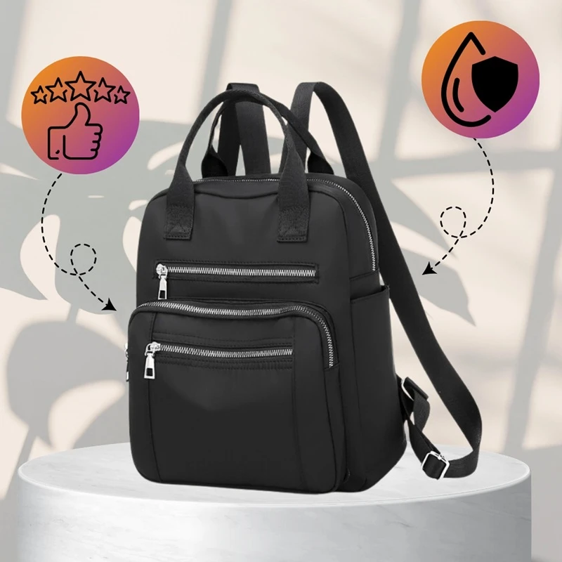 Dámský cestovní batoh PONTIE RX21 - černý