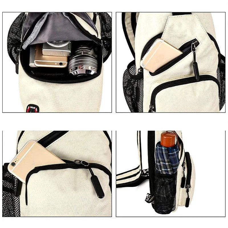 Outdoorový dámský batoh - bílý