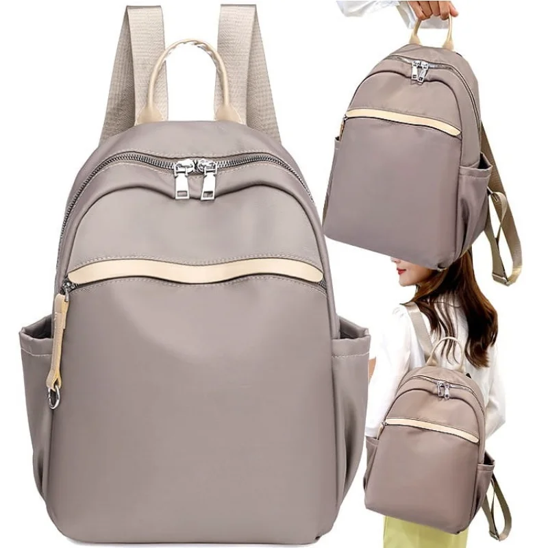 Dámský elegantní městský batoh v šedém provedení T113S