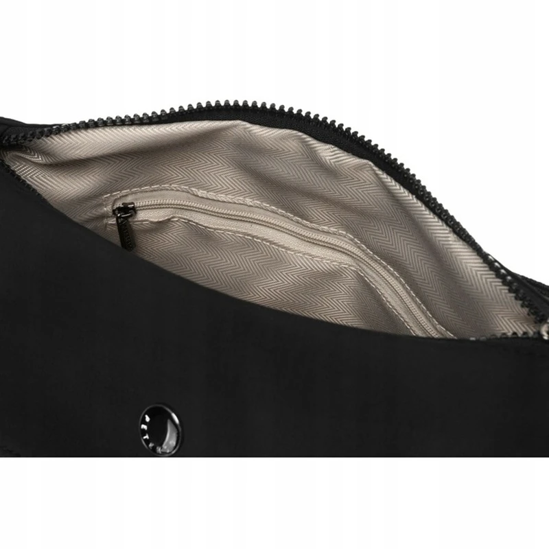 Moderní dámská prostorná crossbody ledvinka PTN09