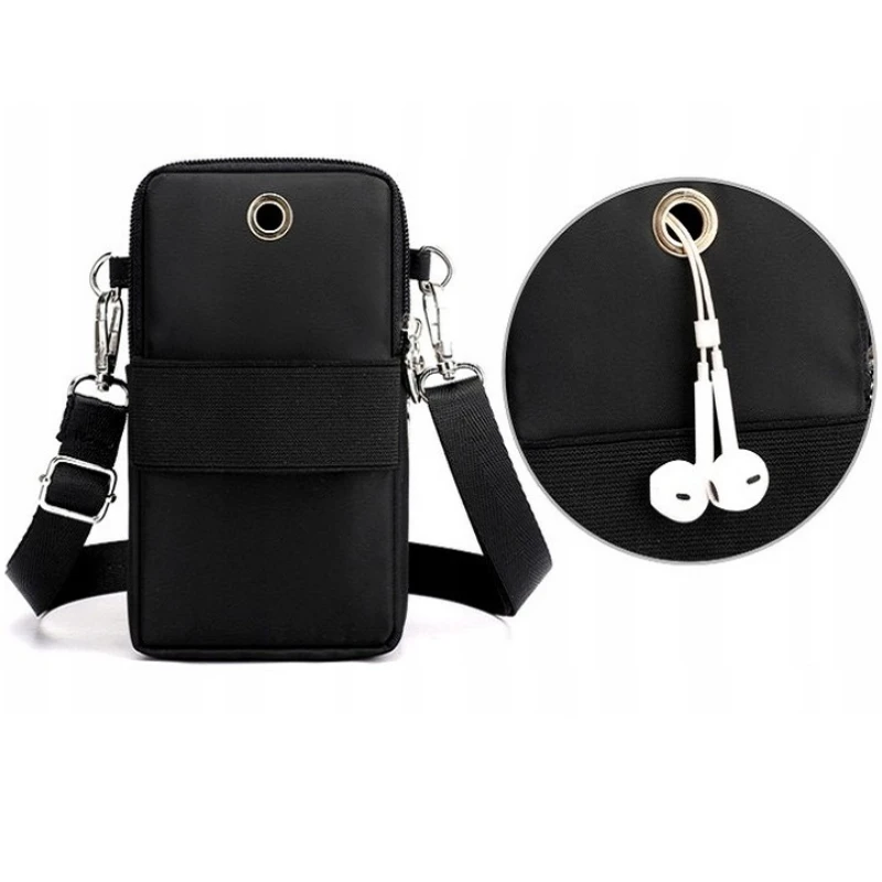 Taštička na mobilní telefon a doklady přes rameno - balonky