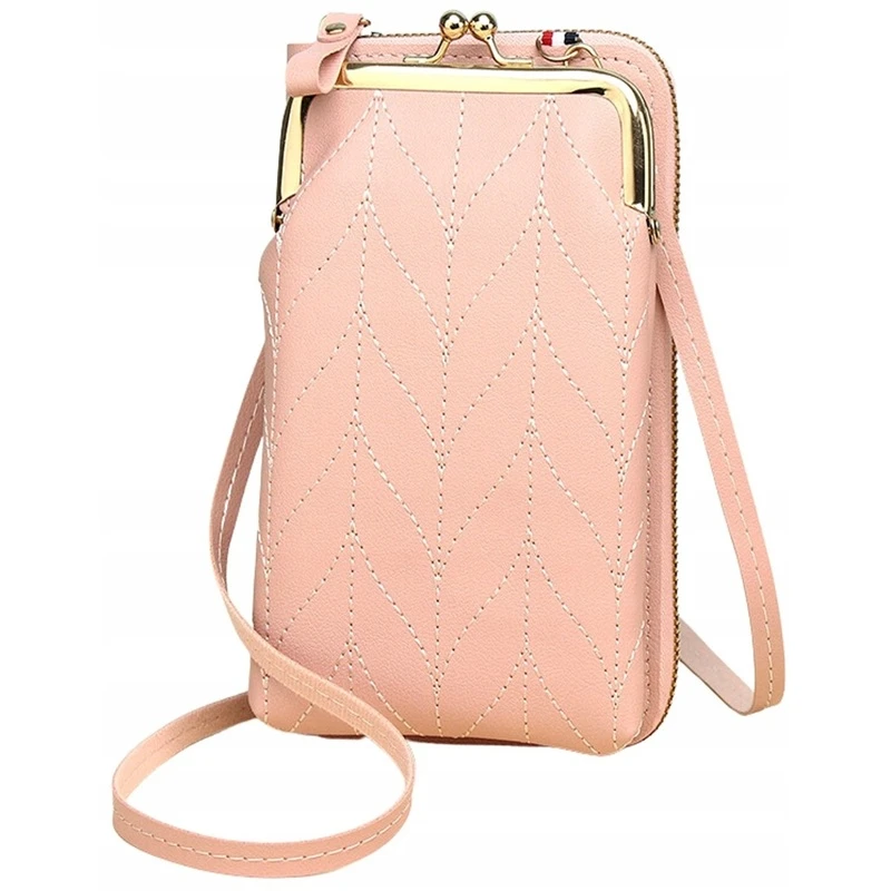 Stylová dámská kabelka včetně peněženky vhodná na mobilní telefon a doklady