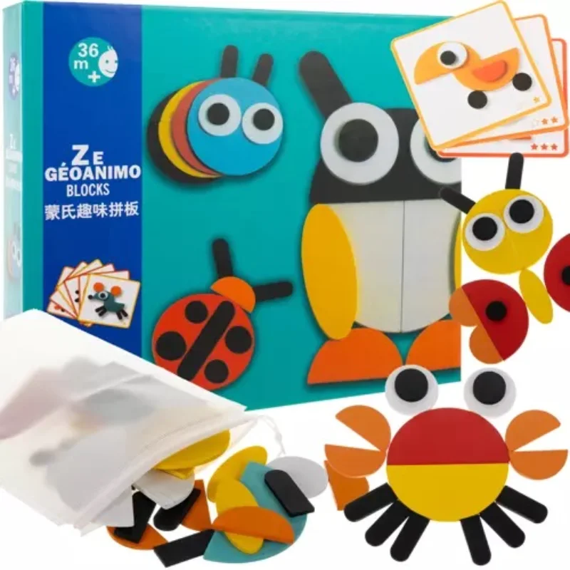 Dřevěná skládačka pro malé děti - 20350