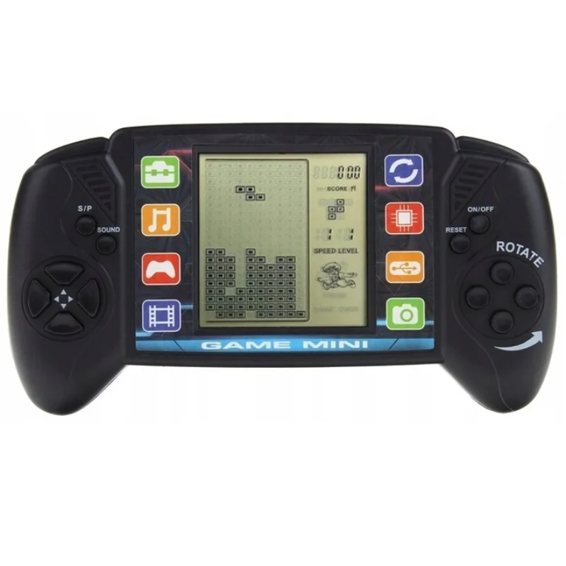 Dětská herní konzole do ruky na hraní - mnoho her