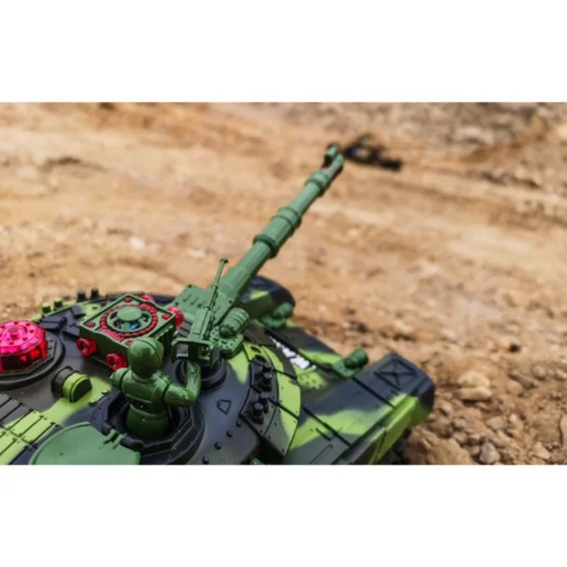 Bojový dětský tank na dálkové ovládání 