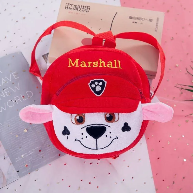 Dětský červený batoh pro holku