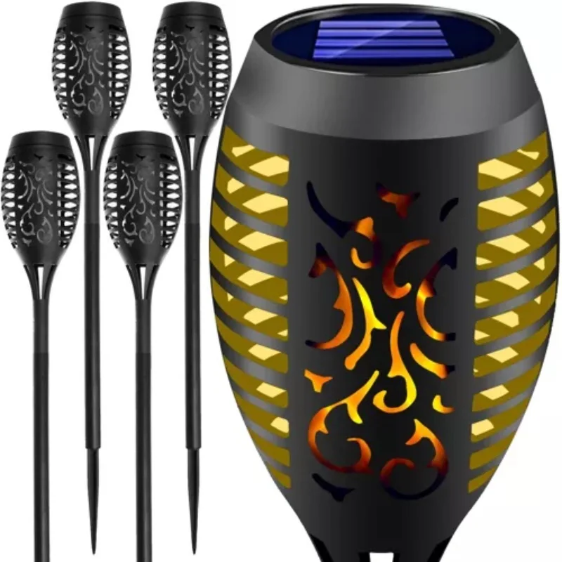 Sada solárních lamp - svítidel do zahrady k chodníku
