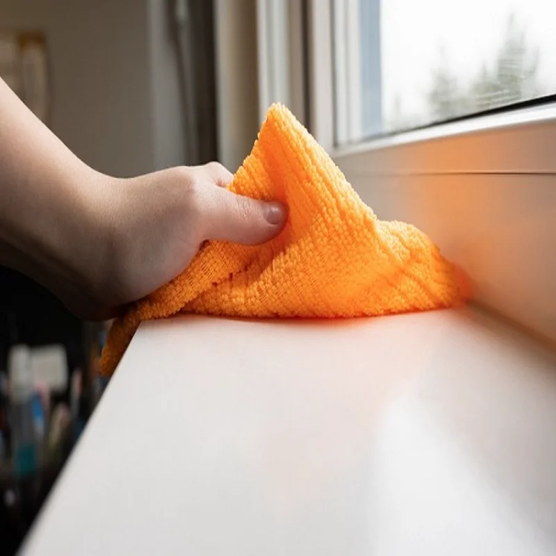 Levné utěrky z mikrovlákna 12 kusů v balení RO131