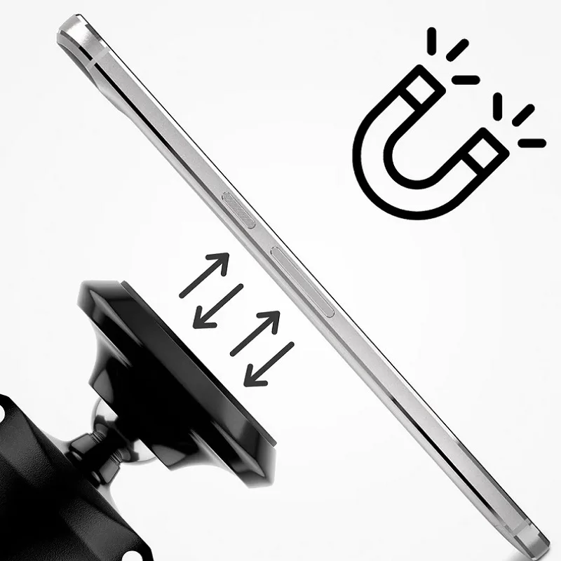 Silný magnetický držák telefonu do větrací mřížky auta RO2488
