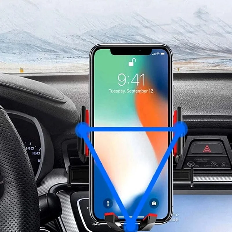 Bezpečný držák telefonu do auta na palubní desku RO21