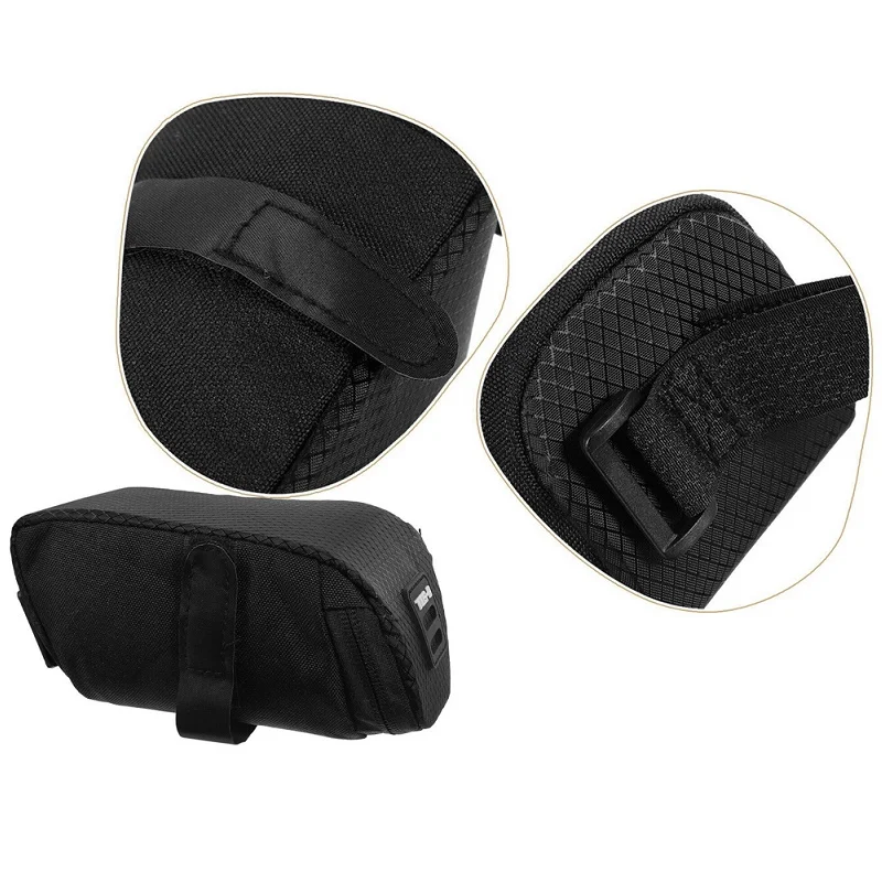 Jednoduchá brašna pod sedlo kola - černá 