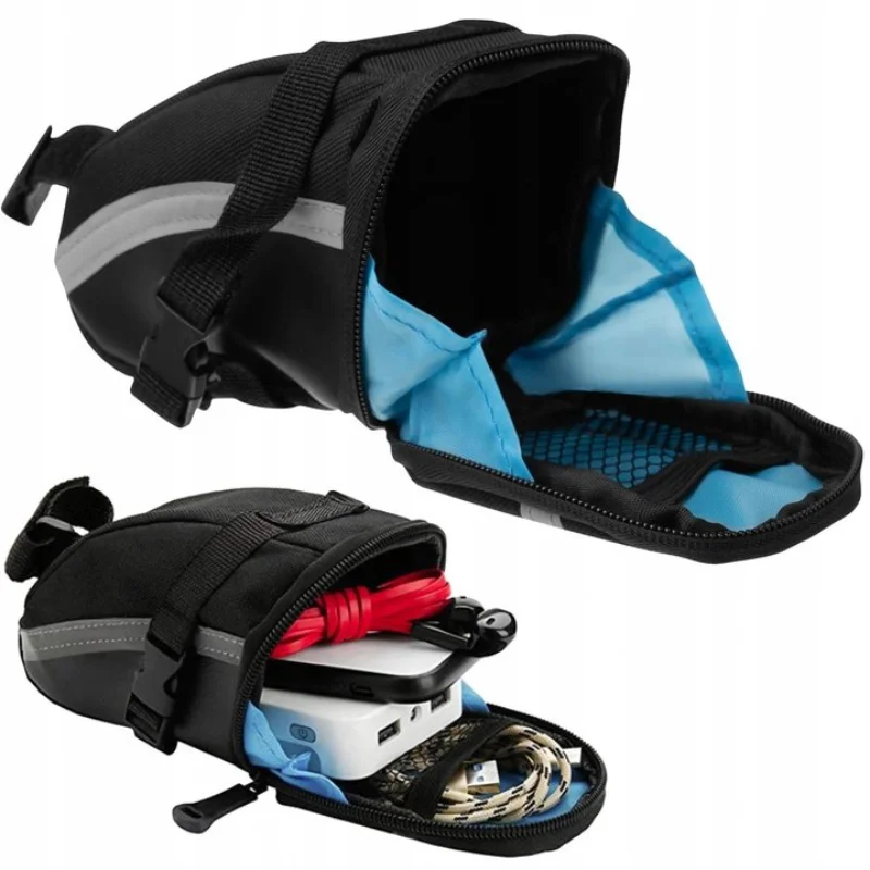 Černá cyklistická brašna pod sedlo 14094