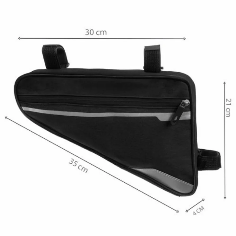 Cyklistická brašna pod rám na suchý zip