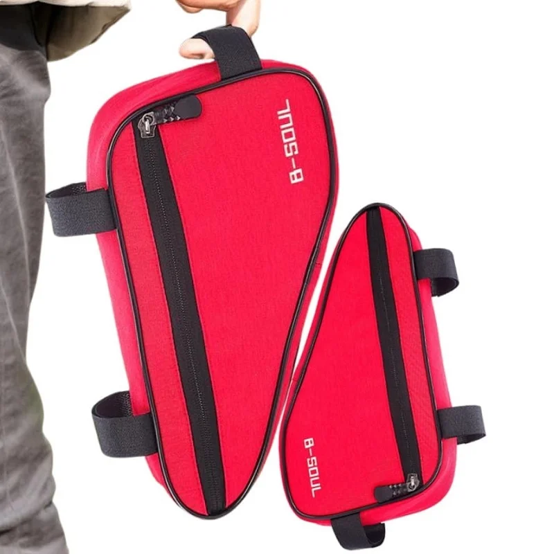 Červená brašna na kolo B-SOUL RO49R