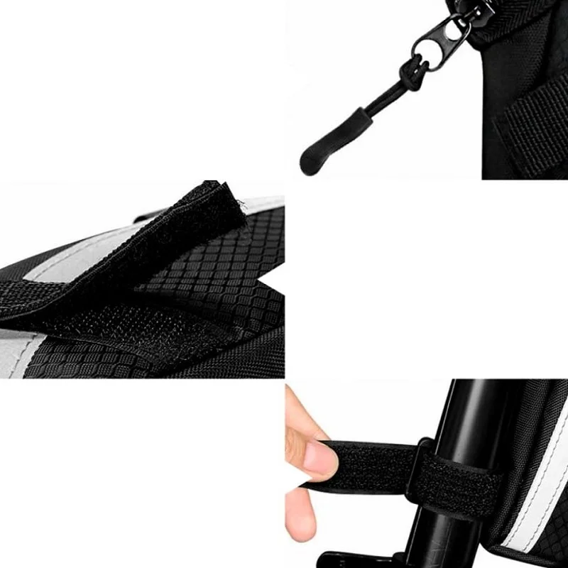 Malá brašna pod sedlo na kolo - černá