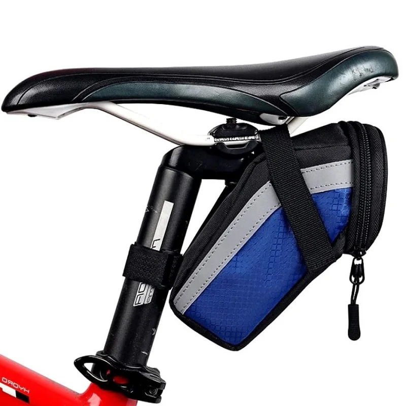 Cyklistická brašna pod sedlo v modrém provedení B-SOUL T47M