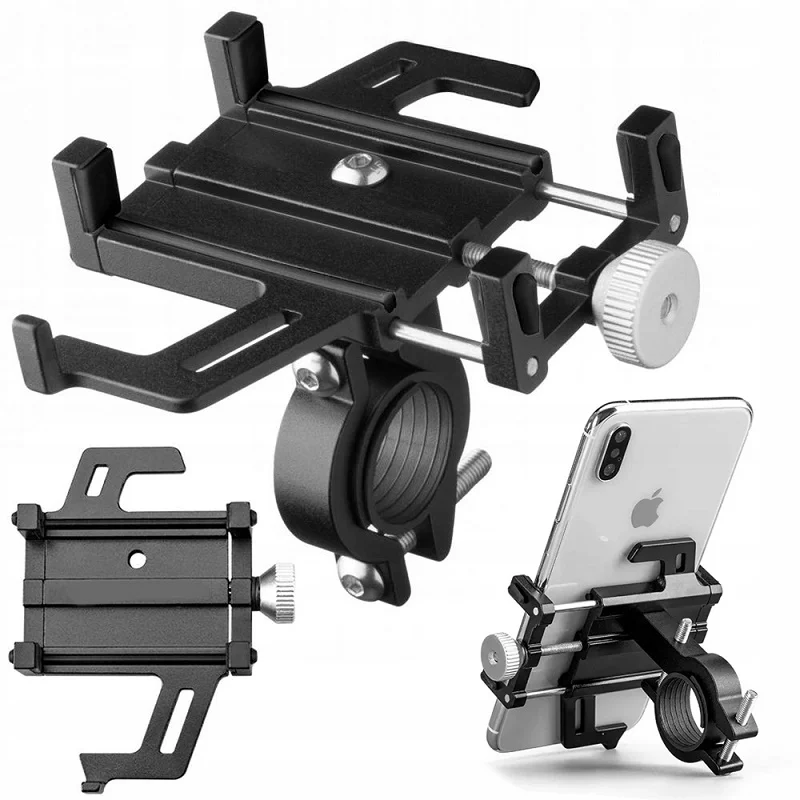 Kvalitní hliníkový držák telefonu na kolo DR472