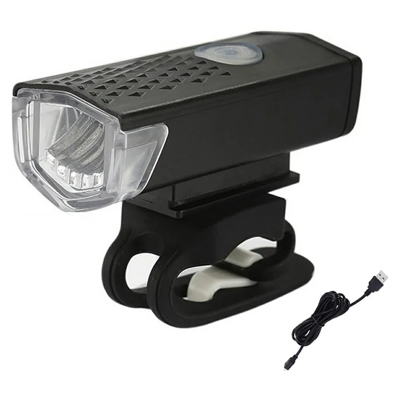 Přední LED dobíjecí světlo na kolo - malé