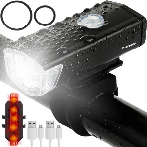 Sada LED světel zadní +přední USB LED světlo na kolo