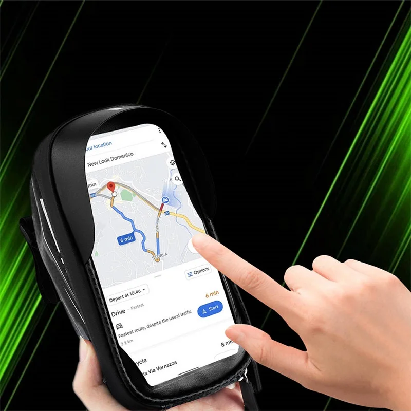 Brašna na řídítka s pouzdrem na smartphone na kolo VBK01