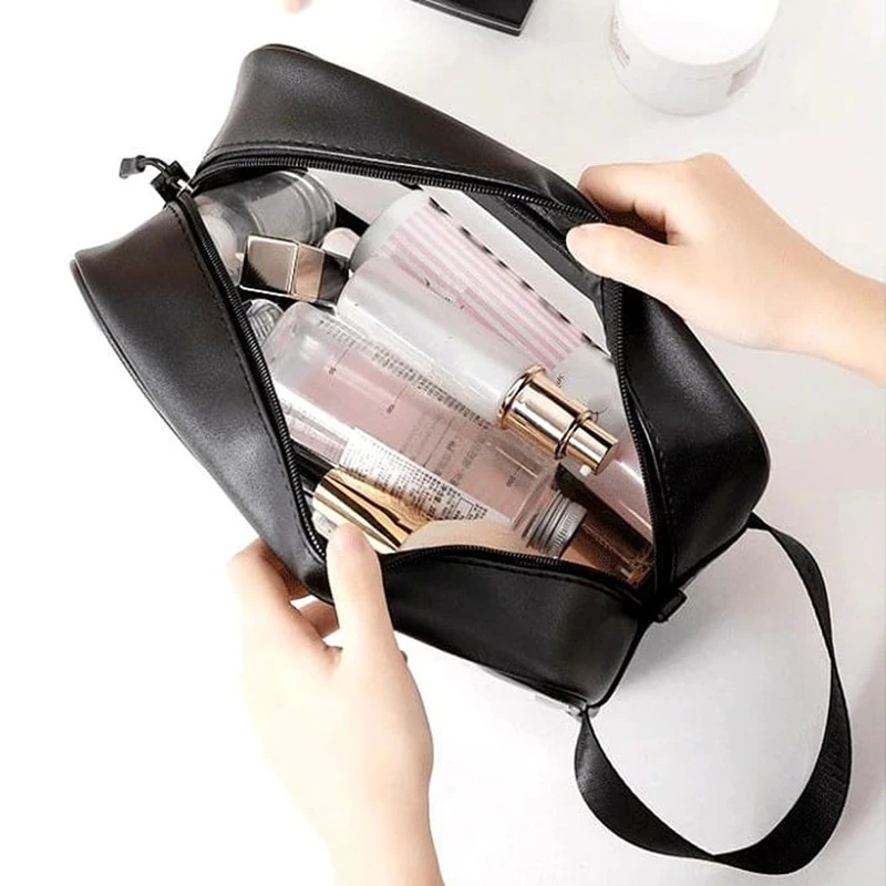 Univerzální kosmetická průhledná taštička na kosmetiku či jiné drobnosti