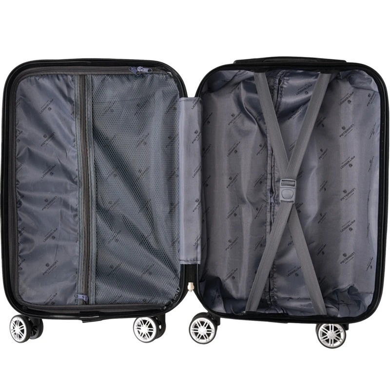 Skořepinový cestovní malý kufr na kolečkách s teleskopickou rukojetí PTM29