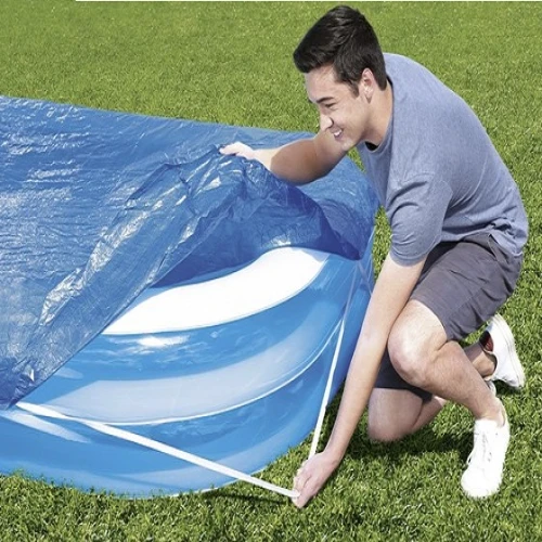 Plachta s gumou na zakrytí bazénu RO116