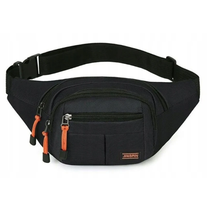 Univerzální pánská sportovní ledvinka JING GP01 - černá