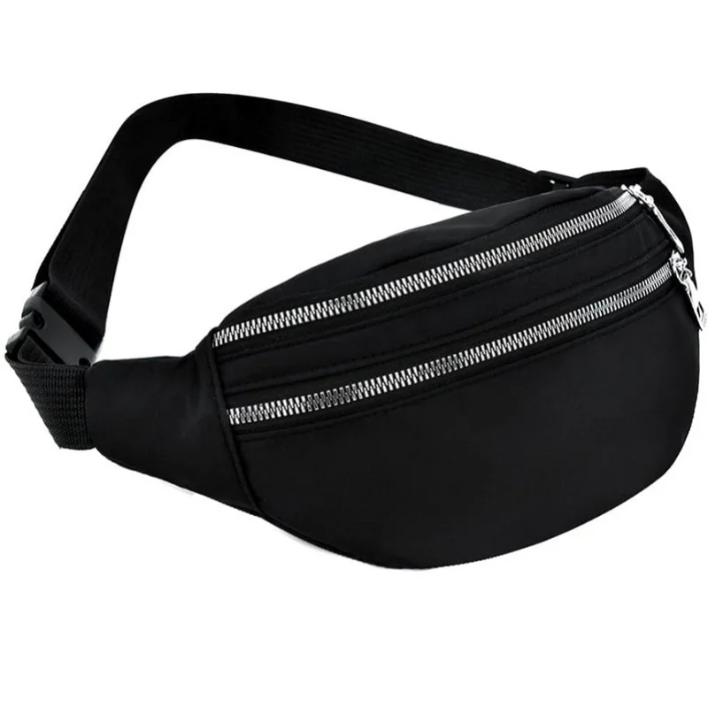 Černá dámská ledvinka přes rameno - HIT RO1046