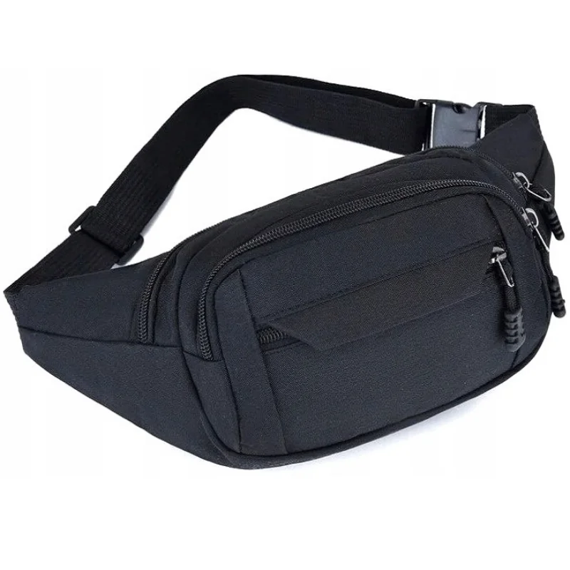 Velká ledvinka s mnoha kapsami na zip - BROT T13