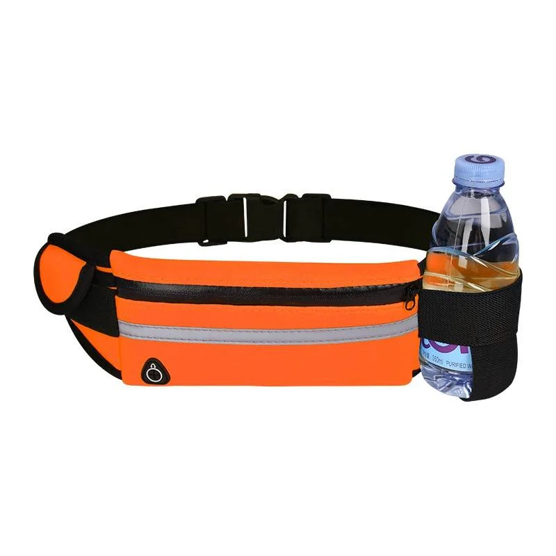 Oranžová sportovní dámská ledvinka na běhání RO151