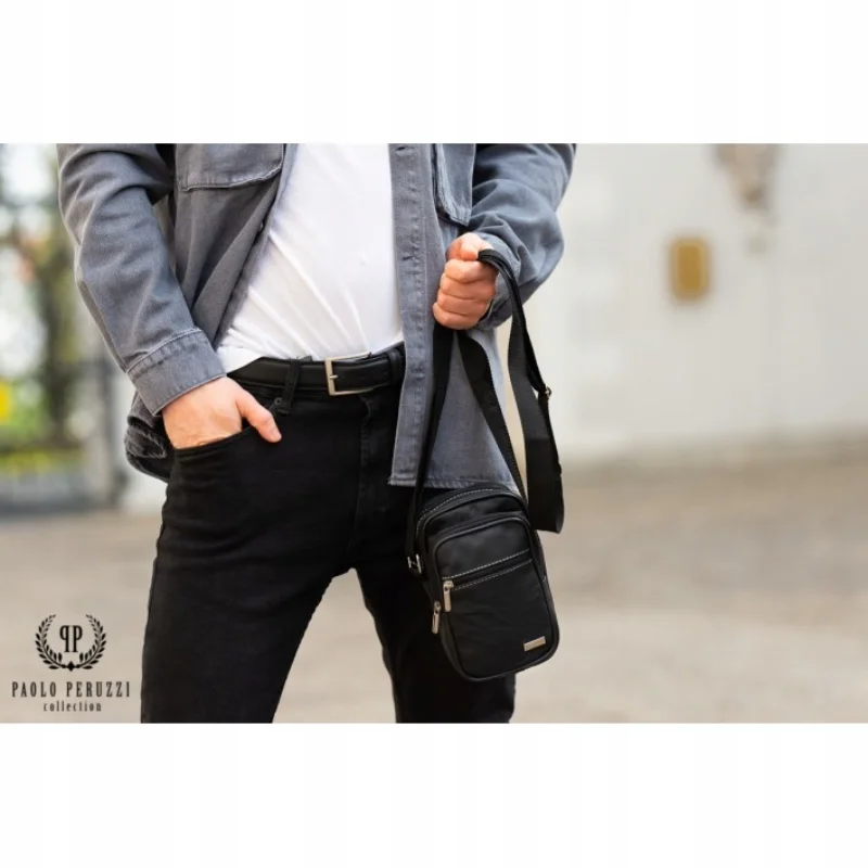 Značkové pánské taštička z pravé kůže