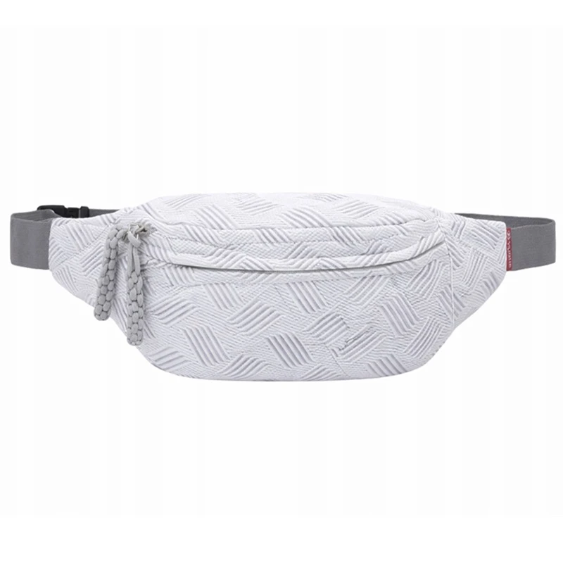 Velká dámská ledvinka přes rameno v šedém provedení R22