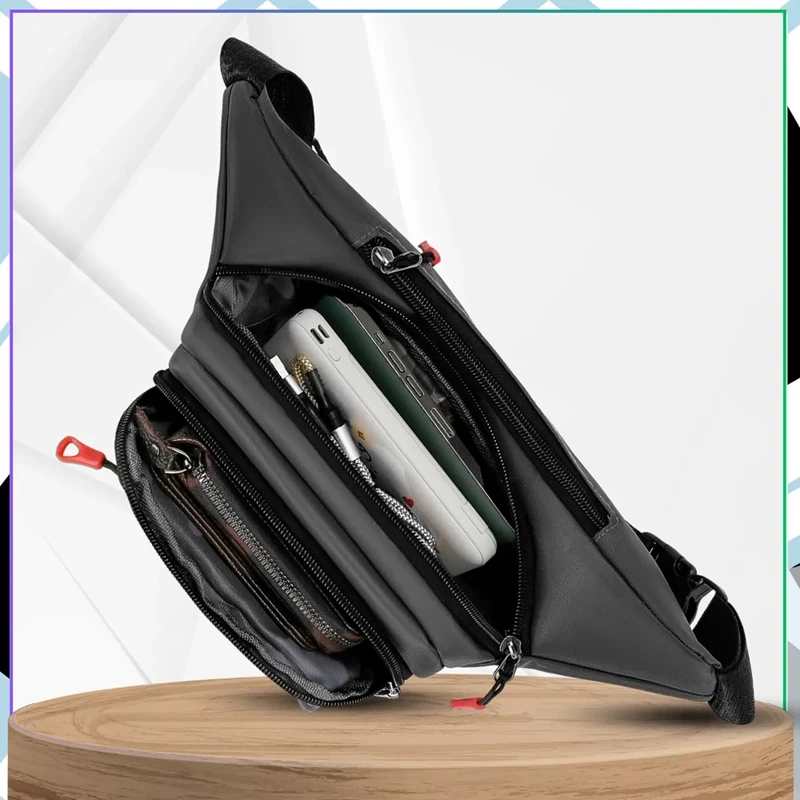 Unisex ledvinka SPORT R43 - prostorné kapsy na zip