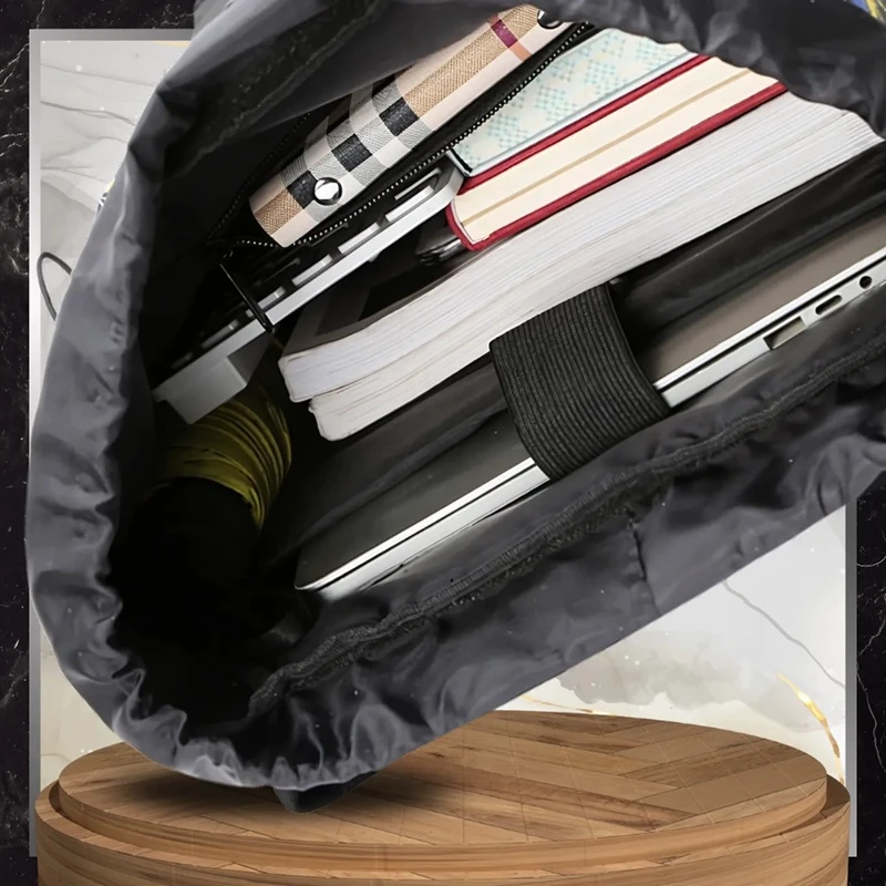 Černý městský pánský batoh na notebook BB34
