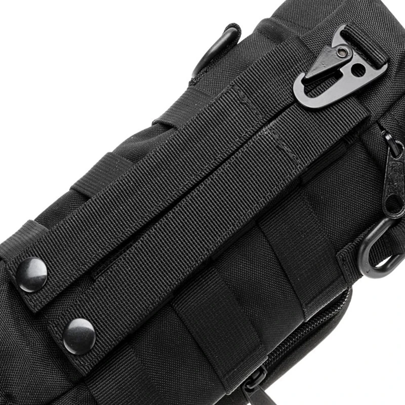 Kvalitní malá taktická vojenská brašna - cestovní, černá