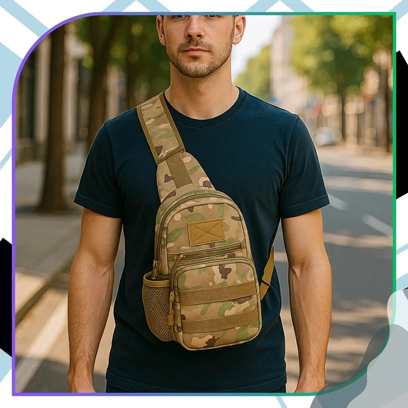 Pansky malý batoh přes rameno - na záda SURVIVAL SB127