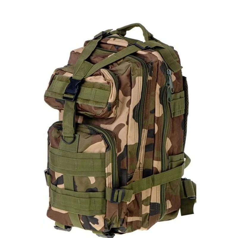 Velký vojenský taktický survival batoh maskáčové provedení XJ046
