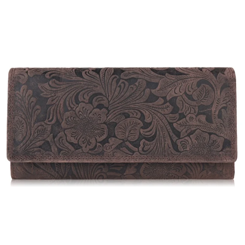 Moderní kožené dámské peněženky z pravé kůže