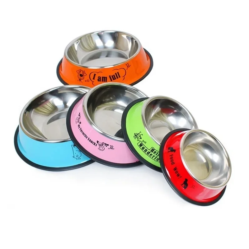 Velká protiskluzová nerezová miska pro psa 1600ml RO2554