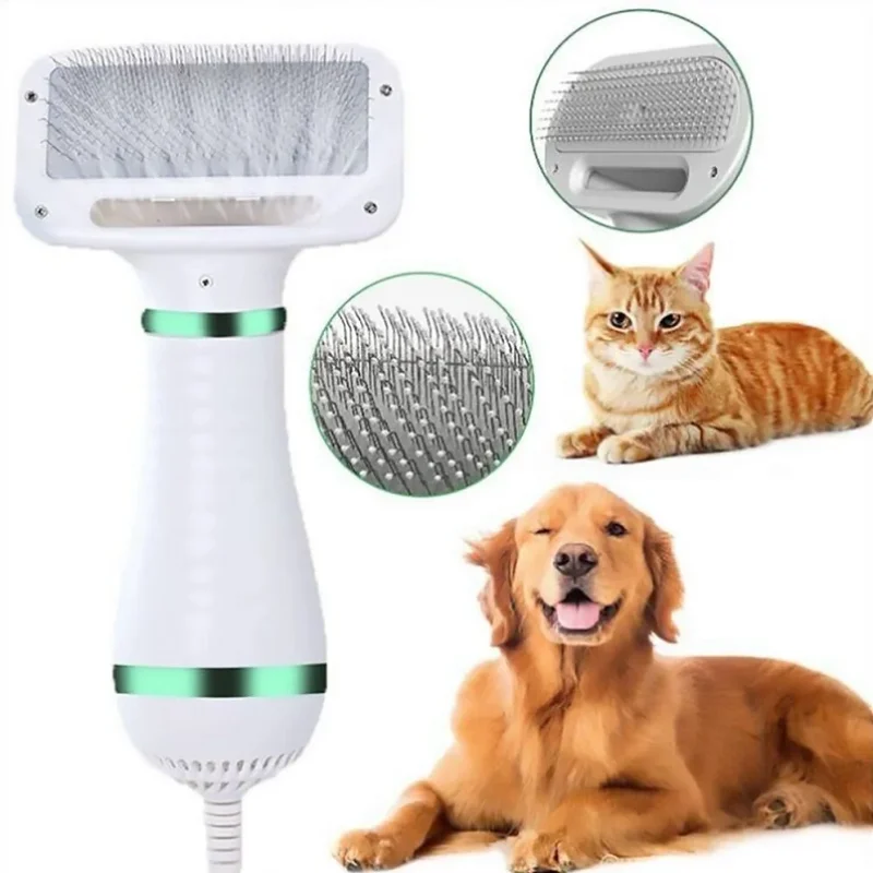 Sušící kartáč 2v1 pro domácí mazlíčky