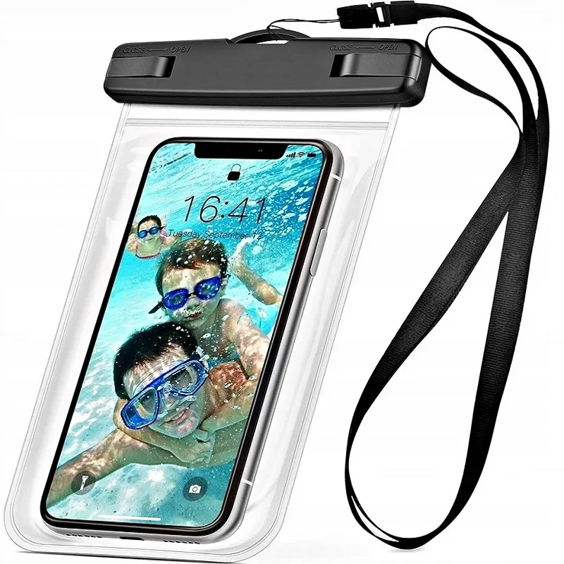 Vodotěsné průhledné pouzdro na mobil pod vodu RO112