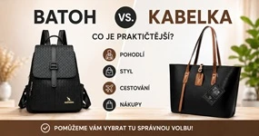 Batoh nebo kabelka – co je praktičtější pro každodenní nošení?