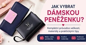 Jak vybrat dámskou peněženku? Kompletní průvodce velikostí, materiály a praktickými tipy