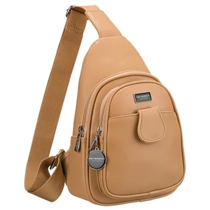 Dámský crossbody batůžek Peterson PTN SSY1 – béžový