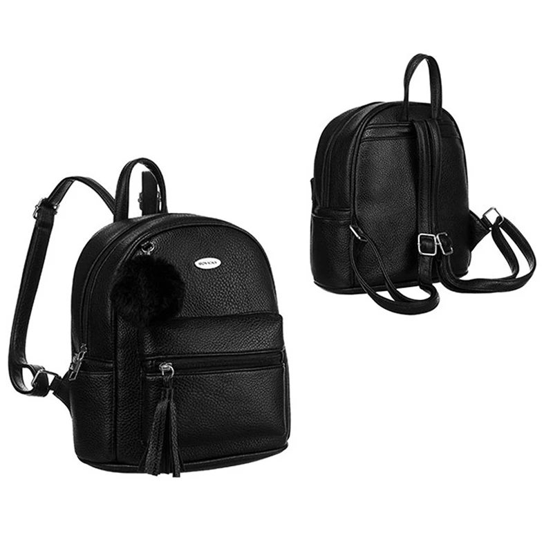 Elegantní malý dámský batoh Rovicky PZP02 černý