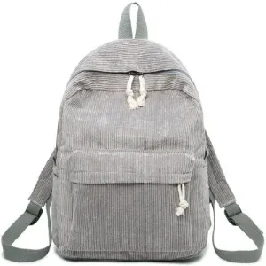Manšestrový dámský batoh T9